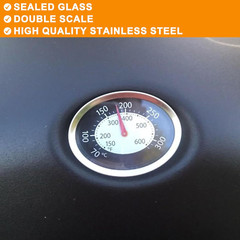 Grill Thermometer Temperature Gauge Replacement for Weber Q2200 Q1200 Q120 Q220