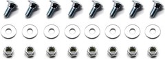 YBW Go-Cheers 8 Pack 710-0451 Stainless Steel Replacement Nuts/Bolts Fits MTD