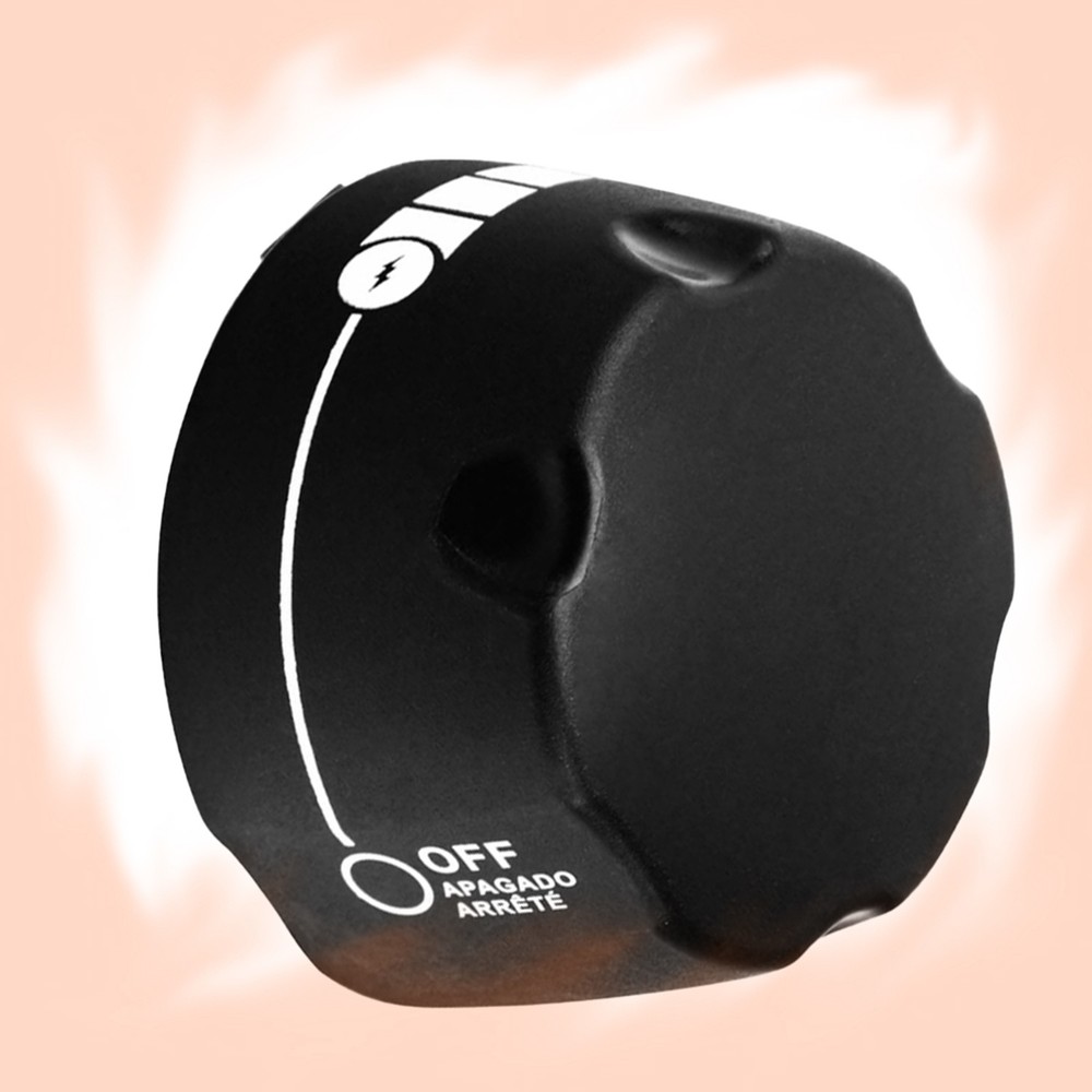COMPATIBLE WITH WE-BER GAS GRILL REPLACEMENT KNOB Q200 63801 A