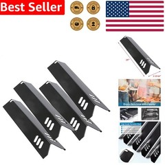Porcelain Grill Heat Shields 4-Pack for Dyna-Glo, Backyard Grill 15 Inch Plates