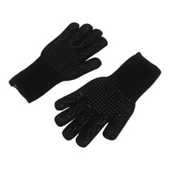 Heat Resistant Barbecue Gloves With Extended Cuff For Grilling And Oven Use