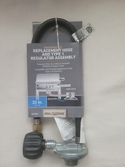New! Grill Zone Universal Fit Replacement Hose & Regulator Assembly Gas Grill
