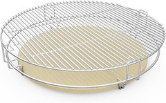 BBQ Cooking Grate System Flexible Cooking Rack with Heat Deflector, Fits for …