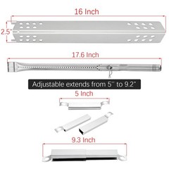 Grill Parts Fits Charbroil 4 Burner 463377319 463342119 G4700004W1A Tent