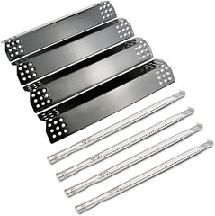 Grill Burners Heat Plates Flame Tamer Replacement 8-Pack for Nexgrill 720-0925P