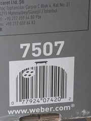 Weber 7507 Stainless Steel Burner Tubes for Spirit 500 and Genesis Silver A