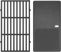 Weber Spirit 200 300 Griddle Insert Cast Iron GS4 E210 E220 Grill Plate Replacem