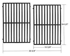 Grill Cooking Grates Grid Parts Kit for Vermont Castings ProChef Ellipse Kenmore