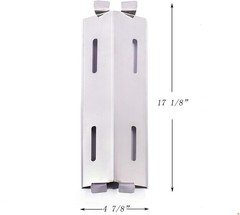 Replace Parts 8 Pack Stainless Steel Heat Plates Burners