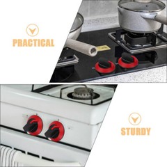 3 Pcs Gas Stove Knob Grill Universal Replacement Knobs Camping Parts