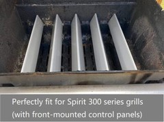 15.3 Inch Flavorizer Bar Replacement for Weber 7636,Spirit 300 E-310 E-320 Serie