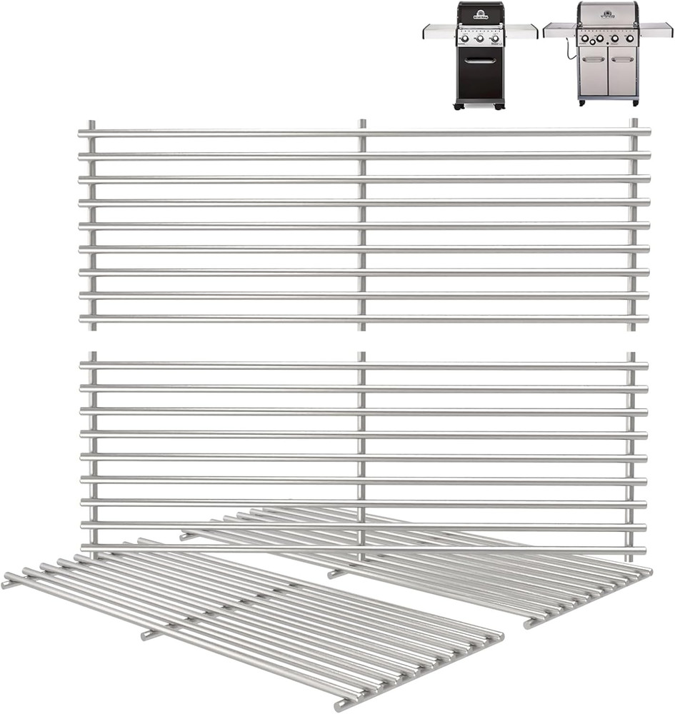 17 3/8″ Grill Grates for Broil King Baron Grill Replacement Parts 320 340 420 44