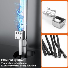 4 Outlet Universal Spark Igniter Replacement Kit for Charbroil, Grill Igniter…