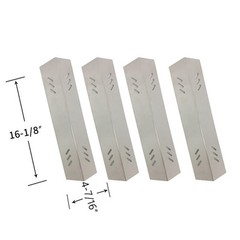 Stainless Steel For Outdoor Gourmet B070E4-A, BQ06043-1, B09SMG1-3F Heat plates
