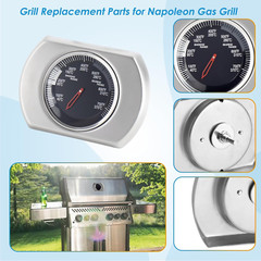 Grill Thermometer Gauge Replacement for Napoleon Prestige Pro 500 Rogue 425 525