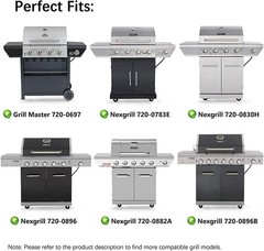 Versatile 14 9/16 Inch Heat Plates for Grill Masters – Easy Clean, Durable