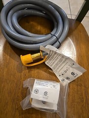 12 Feet 1/2 inch ID Natural Gas Grill Hose with Quick Connect Fittings, Natur…