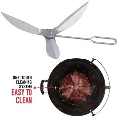 22-1/2-Inch One-Touch Cleaning System Kit For Weber Grill Parts 7444 Accessories