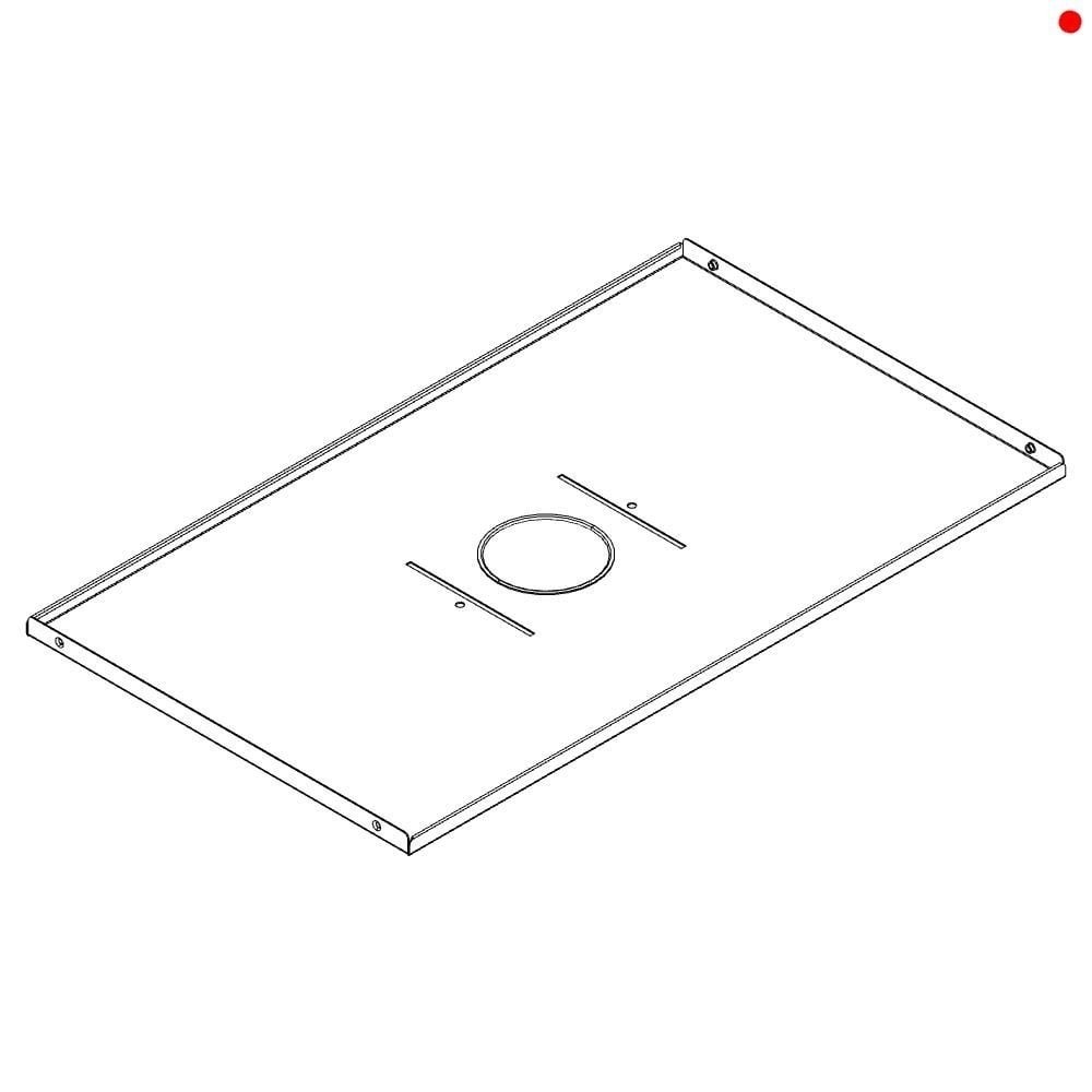 Charbroil Grill Part # G362-0006-W1 – Heat Shield F. Tank