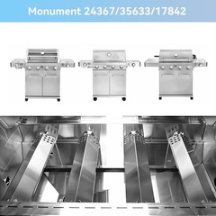 Grill Replacement Parts for Monument 4-Burner 24367,35633,17842, 24633,41847N…