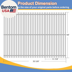 30-B-113 Grill Grate Replacement Parts for American Outdoor 24NB, 24NG, 24NP, 24