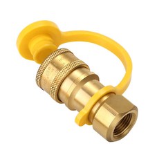 3/8″ Natural Gas Quick Connect Fittings，Lp Gas Propane Hose Quick Disconnect NEW