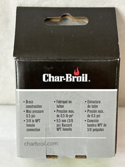 New Char-Broil Fixitup Universal 3/8” NPT Brass Quick Connect Coupler (R4-5)