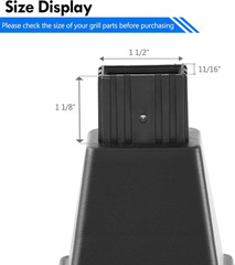 70-01-275 Leg End Cap Grill Replacement Parts for Dyna Glo Grill Replacement Leg