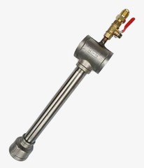Propane Gas Forge Burner Assembly with Flame Control for Blacksmithing