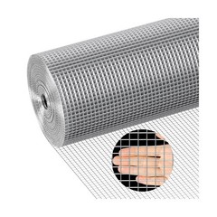 Stainless Steel Welded Wire Mesh, 1/4 inch Hardware Cloth, 22 Gauge Chicken W…