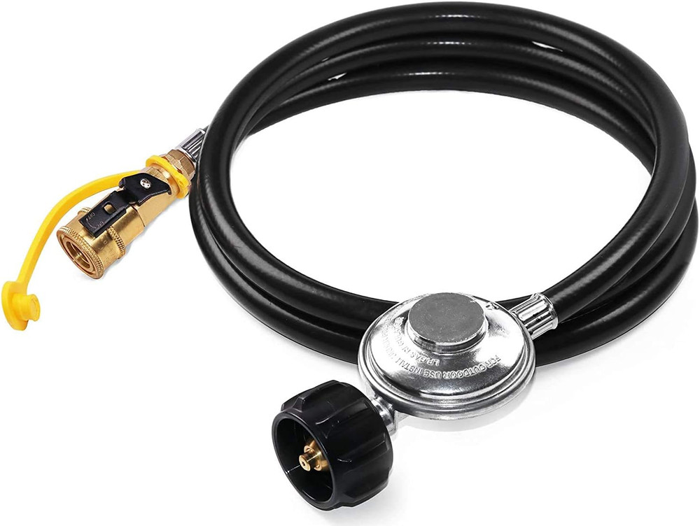 6 Feet Quick Connect Propane Hose with Regulator Replacement for Olympian 5100,