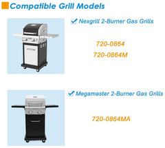 Replacement Parts Kit for Nexgrill & Megamaster 2-Burner Grills