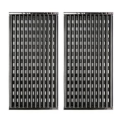 Grill Grates Replacement 2 Piece Porcelain Enameled Iron Gas Grill Cooking Grids