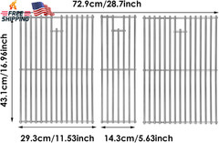 Grill Grate for Nexgrill 720-0882A Replacement Parts, Cooking Grates for Nexgril