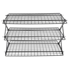 234 Tier Cooling Rack Foldable Stackable for Baking and Roasting Multiple Tiers