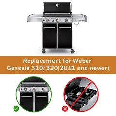 7628-Grill Igniter Kit for Weber Genesis 310/320 Gas Grill Front Mounted Control