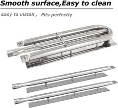 High-Performance Stainless Steel Burner Tubes for Viking Grills – 24x6x2 In Size