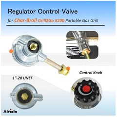 Char Broil Grill2Go X200 Regulator Valve – Tru-Infrared Fits