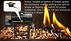 Firsgrill Replacements for Pit Boss Pellets Ignited rod & Firebox