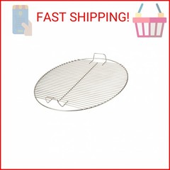 Weber Cooking Grate 17.5″ – Heavy‑Duty Plated Steel Grates, Fits 18″ Charcoal Gr