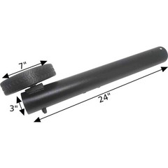 Traeger Rear Leg & Wheel Assembly For Traeger Pro 575 & Pro 780 Pellet Grills: K
