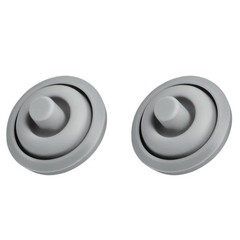 Silicone Pressure Indicator Washer Set for WMF For Perfect Plus 4 Pieces Grey