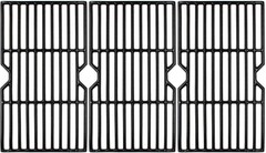 Cast Iron Grill Grates 3-Pack – Nonstick & Easy Clean 16 7/8″ Fit for Charbroil