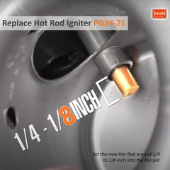 Hot Rod Igniter Kit for Camp Chef Wood Pellet Grills,for Z Grills and Cuisina…