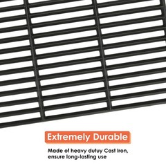 Parts for Nexgrill 6 Burner 720-0896B, 17 Inch Grill Grates for Nexgrill Delu…