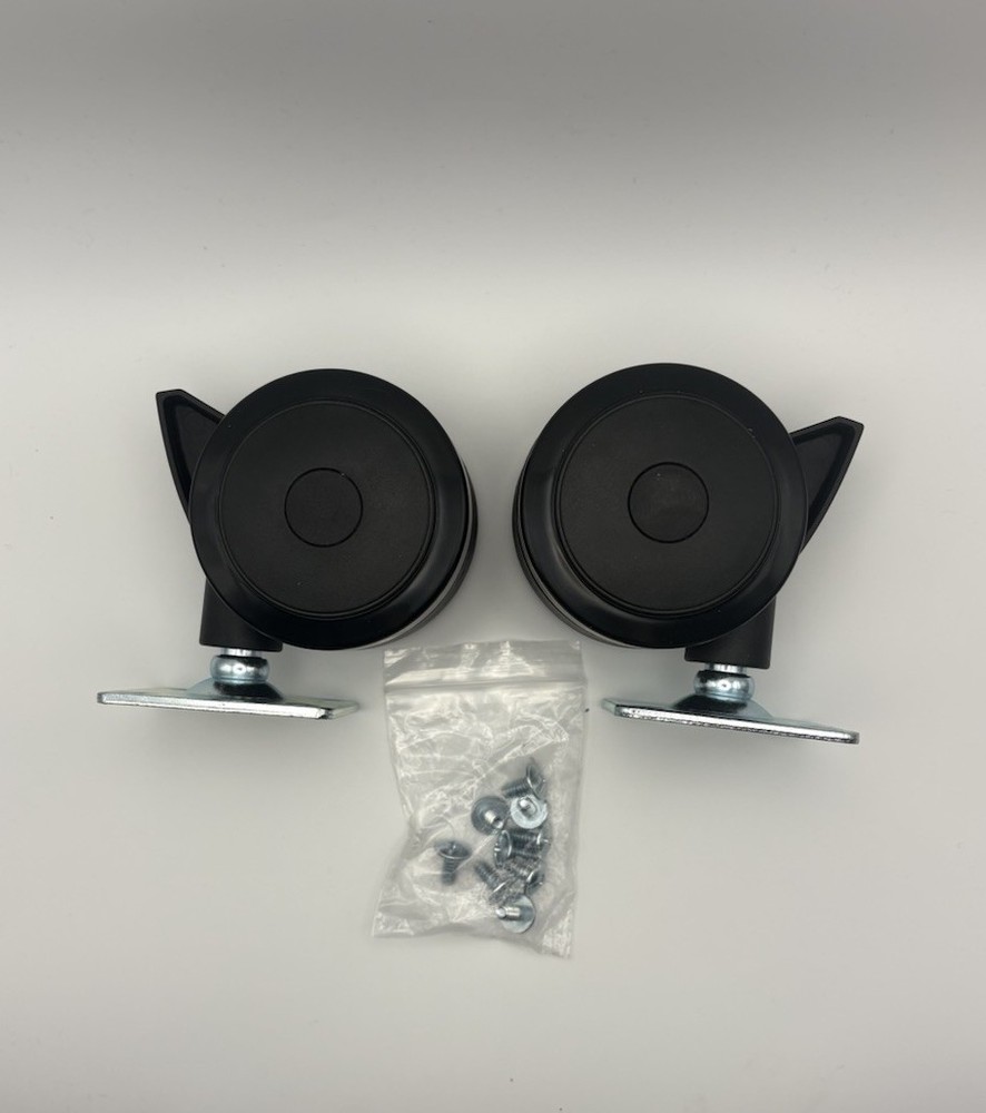 Locking Caster Wheel Kit Set of 2 Casters Wheels 69827 For Weber Grills