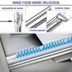 Genesis Grill Parts for Weber E310 E320 E330 EP310 EP320 EP330 Flavorizer Bar…