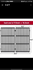 7637 Grill Grates Replacement for Weber Spirit E-210 S-210, Spirit I & II 200