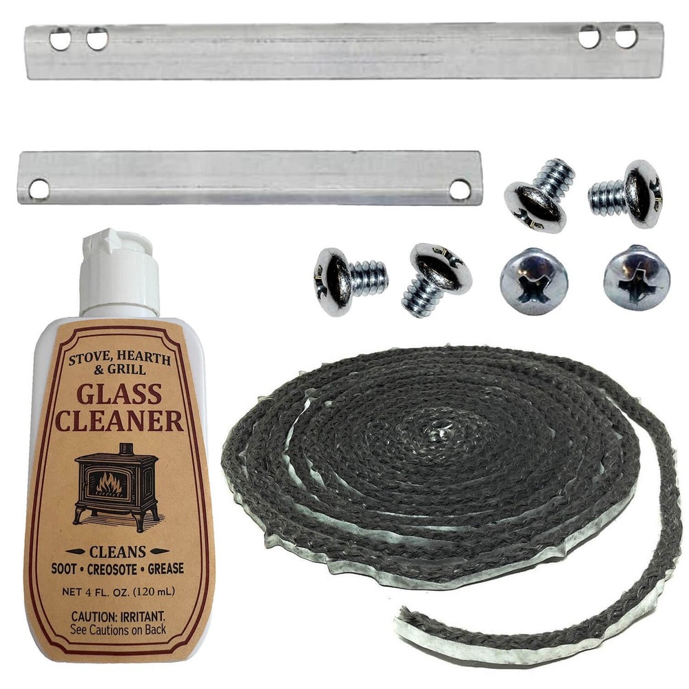 Vermont Castings Wood Stove Glass Installation and Maintenance Kit for 30005247-