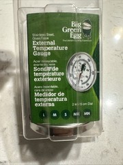 Big Green Egg 117236 Temperature Gauge, 2 inch Dial